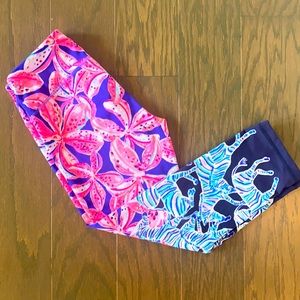 Lilly Pulitzer Luxletic Jolena Weekender Cropped Leggings
